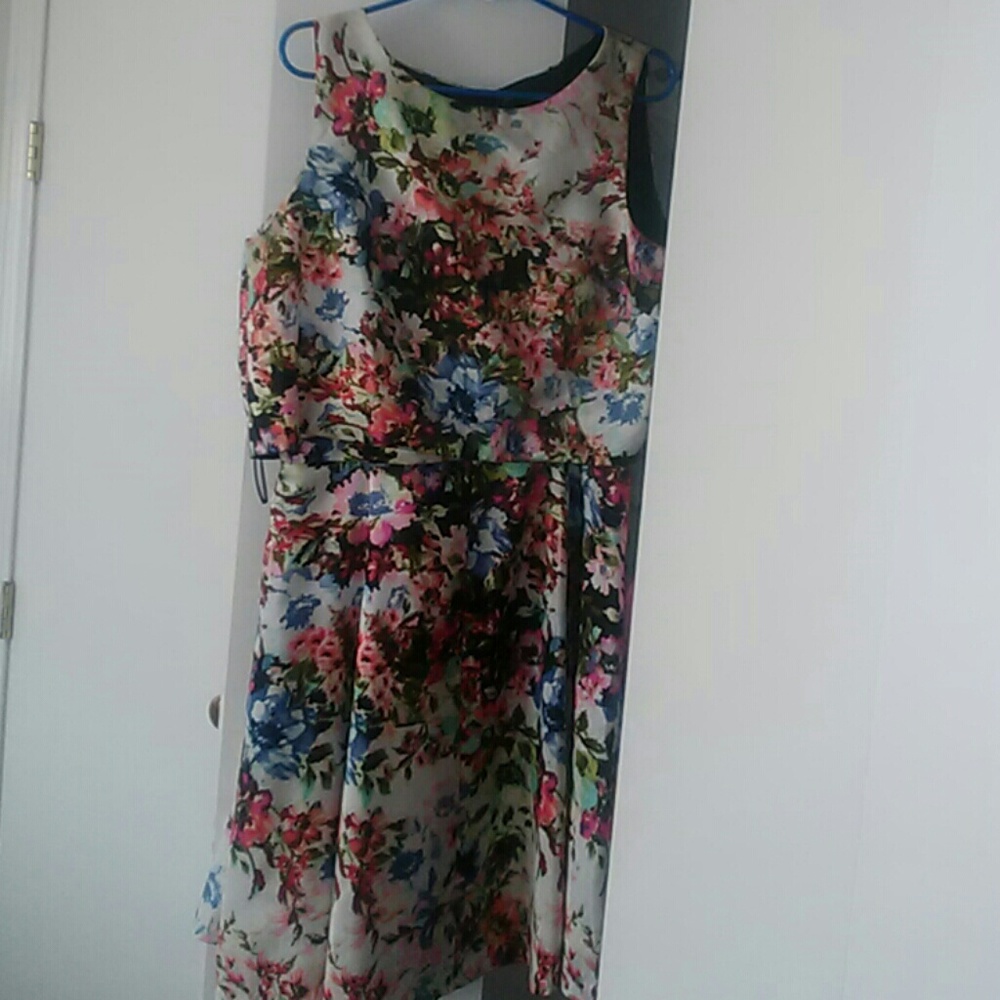 2 piece flower dress